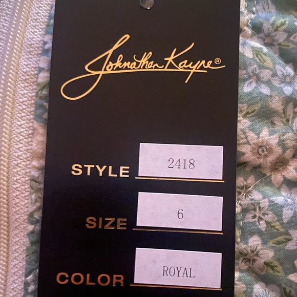 Johnathan Kayne Blue Pageant Jumpsuit size 6 - Picture 13 of 13